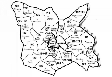 &Uuml;bersicht Leitregion 1